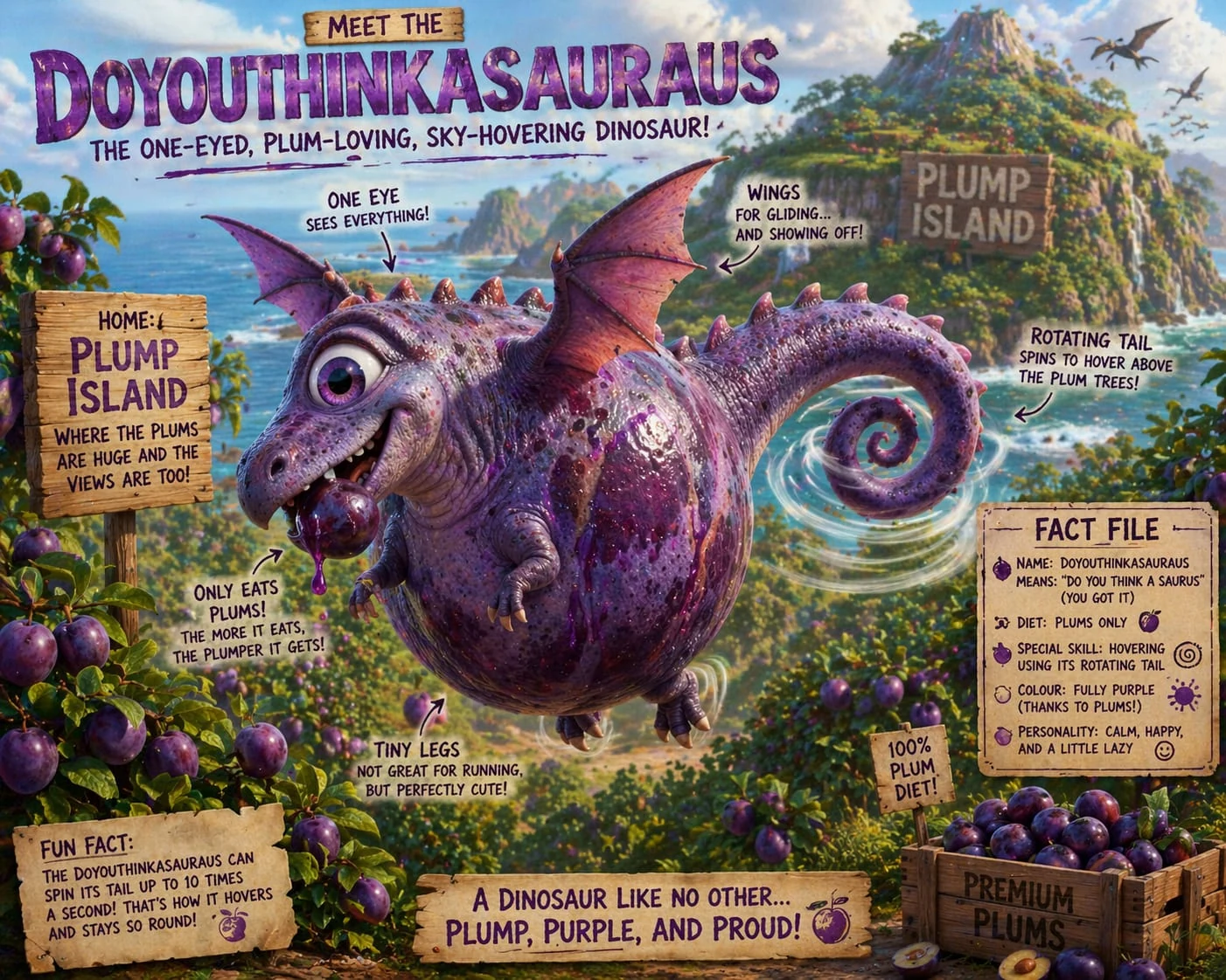 DoYouThinkASaurous — result from family drawing and conversation
