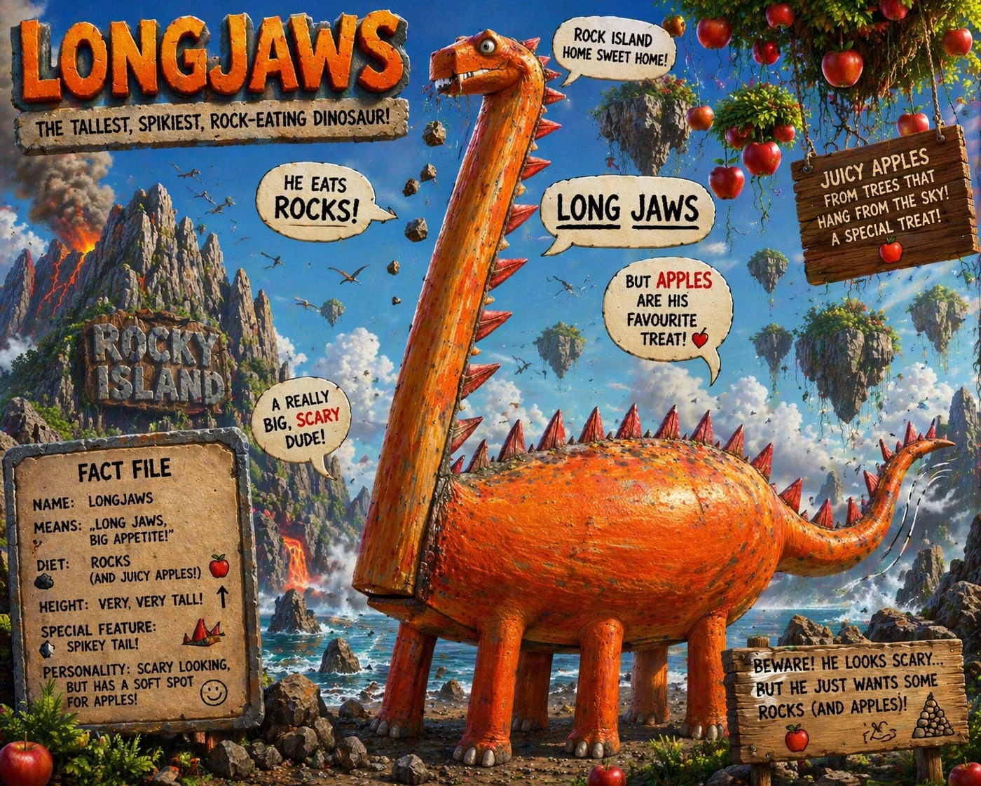 Long Jaws — result from family drawing and conversation