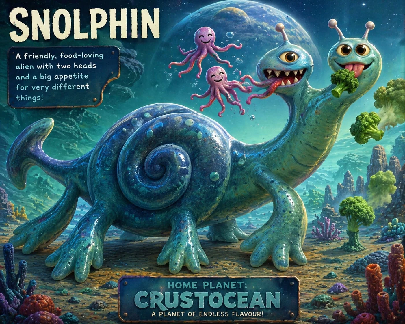 Snolphin — playful co-creation.